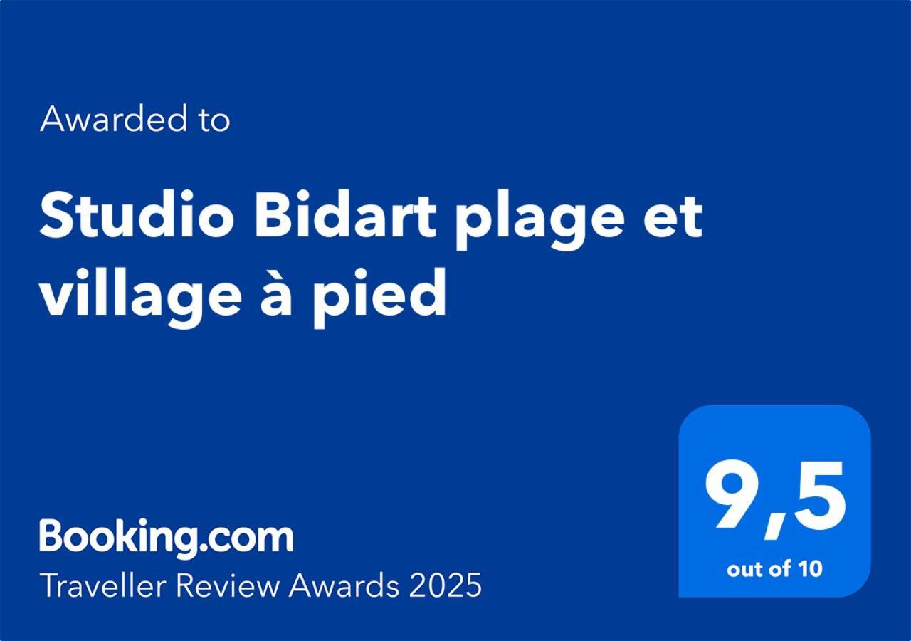 Studio Cocon Enea Bidart, Terrasse Et Parking Dış mekan fotoğraf